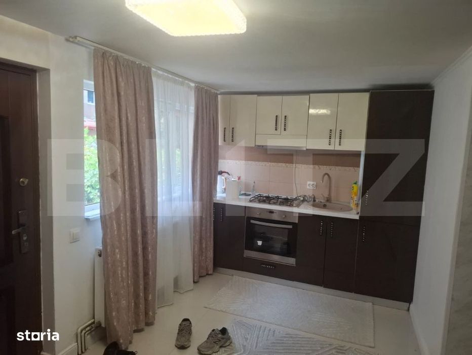 Apartament parter bloc izolat termic, 57 mp, zona Micro 11
