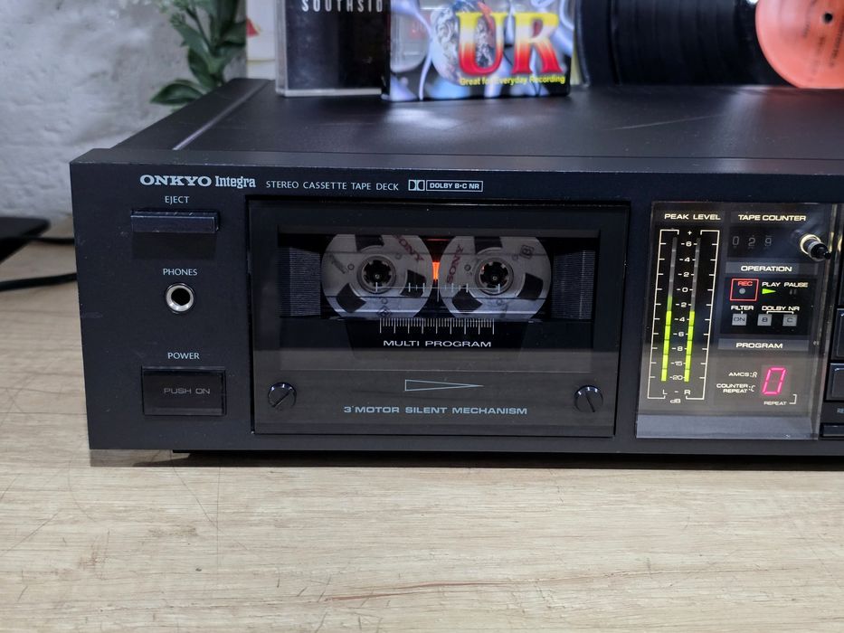 Casetofon deck ONKYO INTEGRA TA-2044, 3 motor , hifi