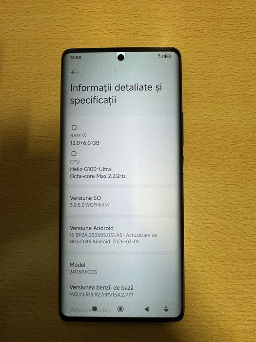 Xiaomi Redmi Note 14 Pro – 18GB RAM (12+6) 512Gb, 200MP, Aspect 10/10