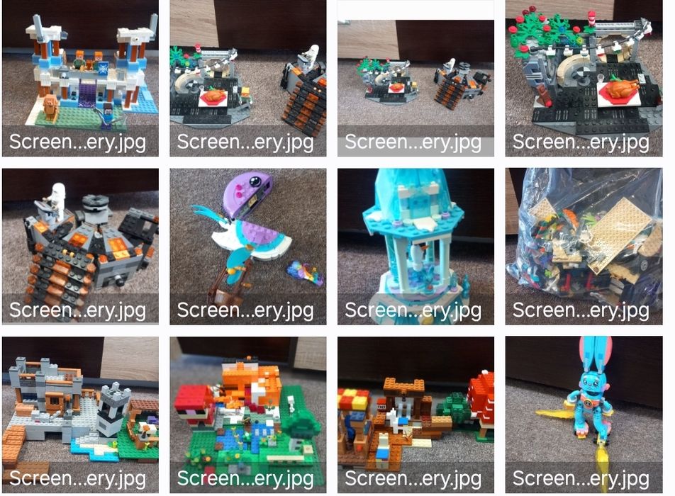 Lego  construit ( nu set)