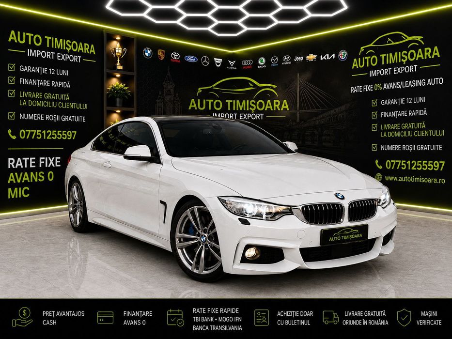 BMW Seria 4 425d An 2015 Euro 6 Livrare Gratuită Garanție Finanțare