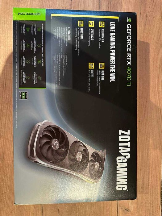 Видеокарта Zotac RTX4070ti Amp Extreme Airo