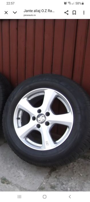 Jante aliaj Oz MSW 16"