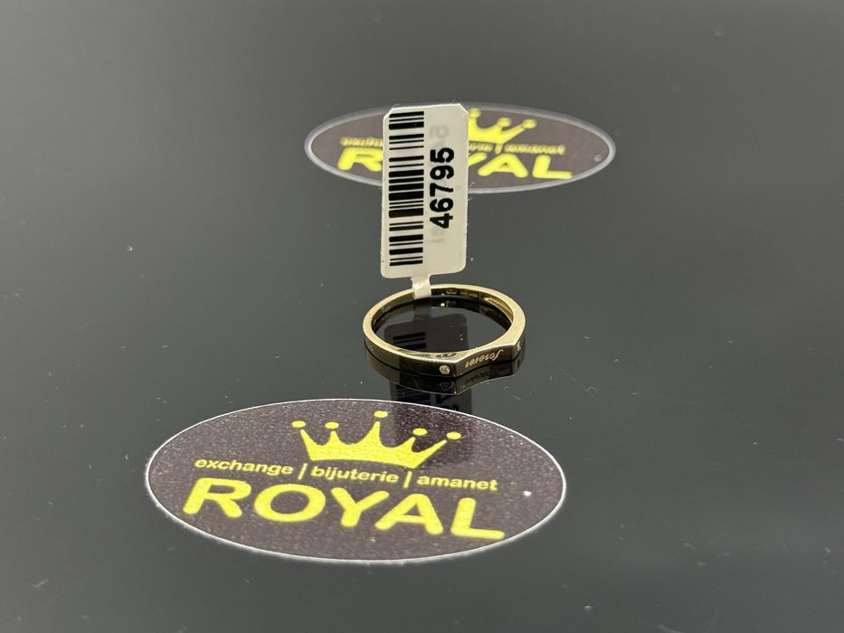 Bijuteria ROYAL : Inel AUR 14K NOU / 1.11 GR