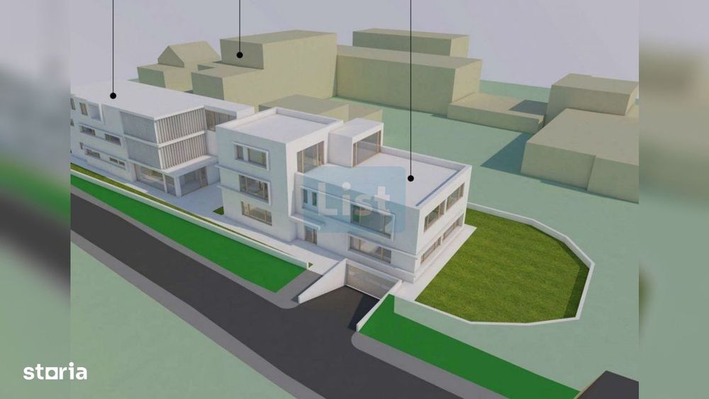 Teren pentru clinica medicala si birouri in curs de autorizare┃