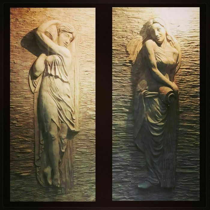 Скульптуры, скалы, нарезка, барельеф, рельеф, haykal