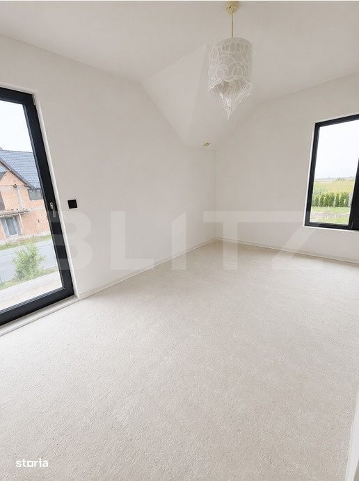 Casa semifinisata– la doar 100 m de asfalt, in zona Tarlungeni