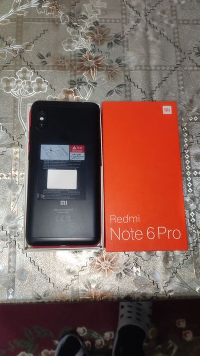 Redmi not 6 pro 4/64