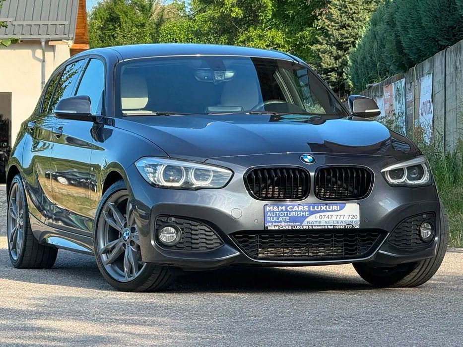 BMW Seria 1 M-Paket,Faruri Led,Navigatie,KeylessEntry/GO,Jante M18',Memorii,Piele
