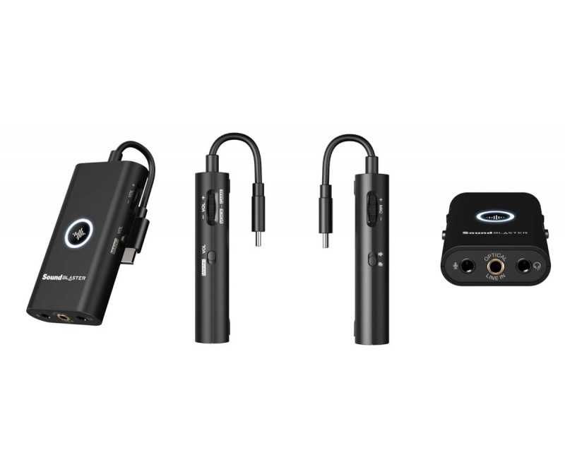 Creative Sound Blaster G3 Звукова карта ,за PS4, Nintendo Switch,Черен