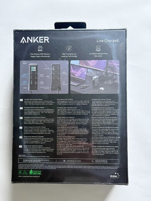 Anker Prime charging dock 14-in-1 port with 160W 10gbps data