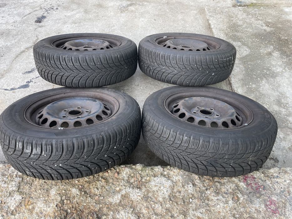 Anvelope/cauciucuri iarna 195/65/15 5x112 vw skoda passat golf caddy