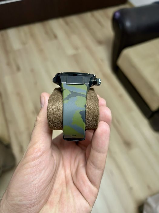 Ceas Cerruti 1881, mecha-quartz, verde camo, WR100m - CA NOU