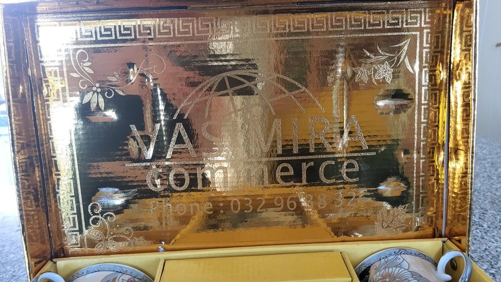 Чаши с чинийки ,,Vasimira commerce”