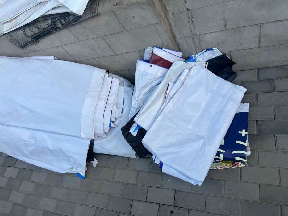 Б/у  баннеры.