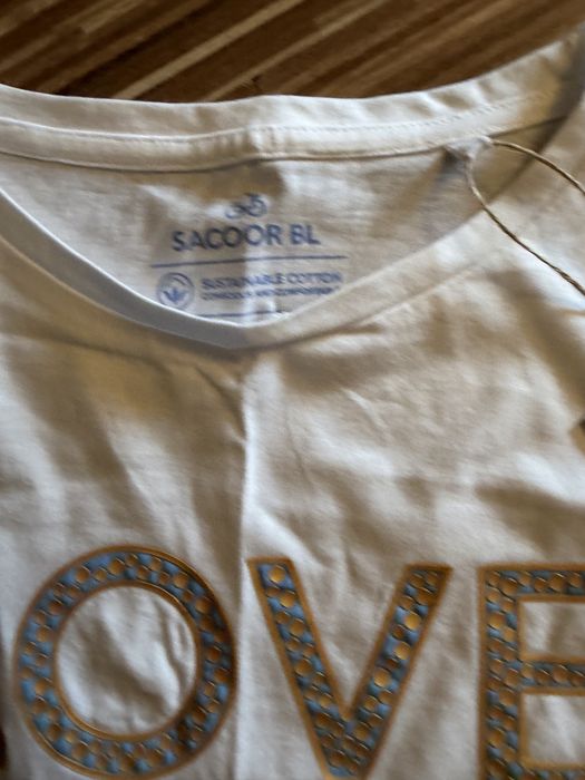 Tricou dama nou cu eticheta