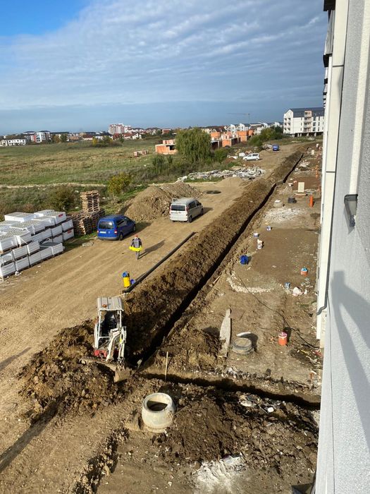 Lucrari(servicii)miniexcavator,sapaturi,fundatii,fose,santuri,piscine