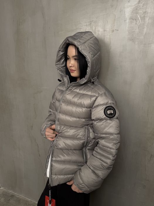Canada Goose Cypress Puffer Coat Silver Glow