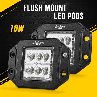 Комплект 2 броя LED Халоген за вграждане 18W