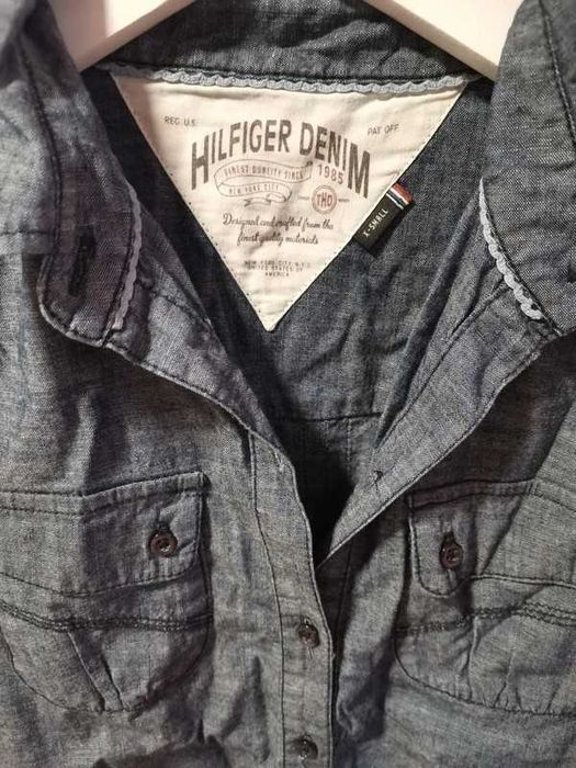 Cămașă dama Tommy Hilfiger 100% bumbac, X-Small