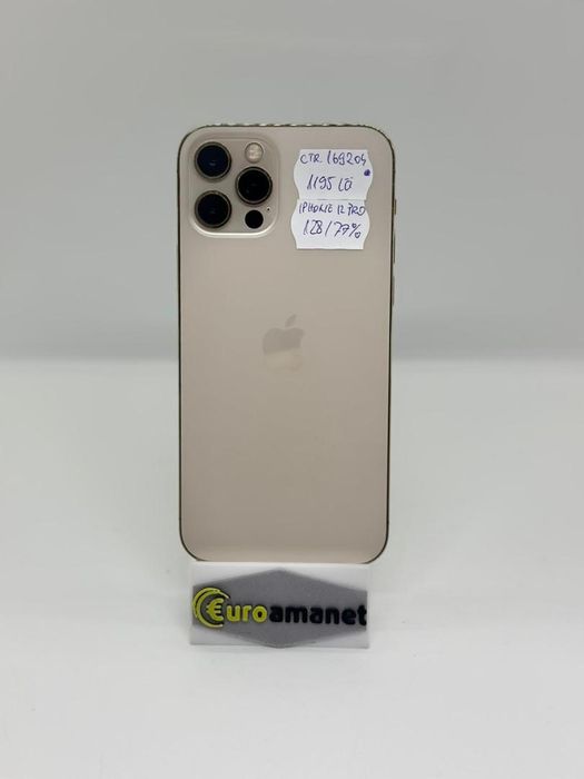 Telefon mobil Apple iPhone 12 Pro, 128GB, Baterie 77% -A-