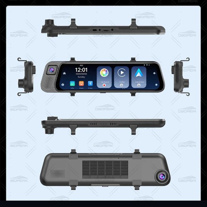 Camera de bord Auto tip Oglinda,Navigatie Auto Carplay si Android auto