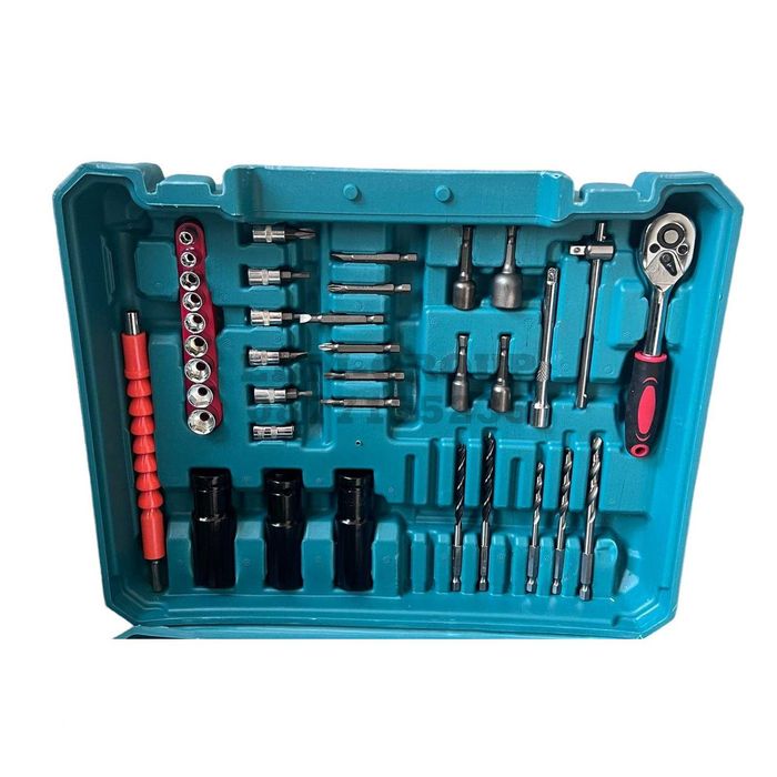 Акумулаторен БЕЗЧЕТКОВ Гайковерт Makita 36v 8ah Макита 35 части гр ...