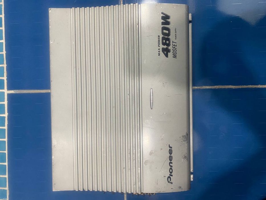 Pioneer Bu usilitel 480w Gm x564 Madel 4 kanali 100% Orginal Tozzasi