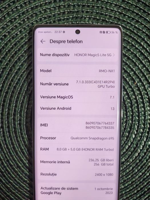 Honor Magic 5 Lite