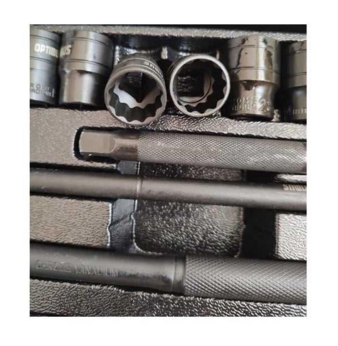 Trusa Profesionala chei tubulare trox 12 laturi 8-32mm 1/2 impact