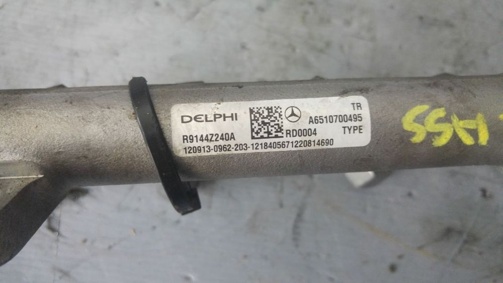 rampa injectoare mercedes a-class w176 b-class w246 c-class c204 vito w639  2.2cdi a6510700495