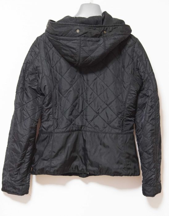 Geaca Prada neagra cu gluga marimea 42