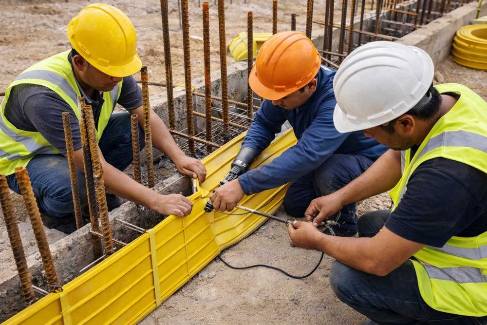 PVC Гидрошпонка Waterstop | ПВХ WB 250/4MM) 118000 СУМ