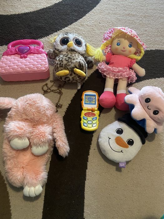 Лот детски играчки чанти за момиче кукла