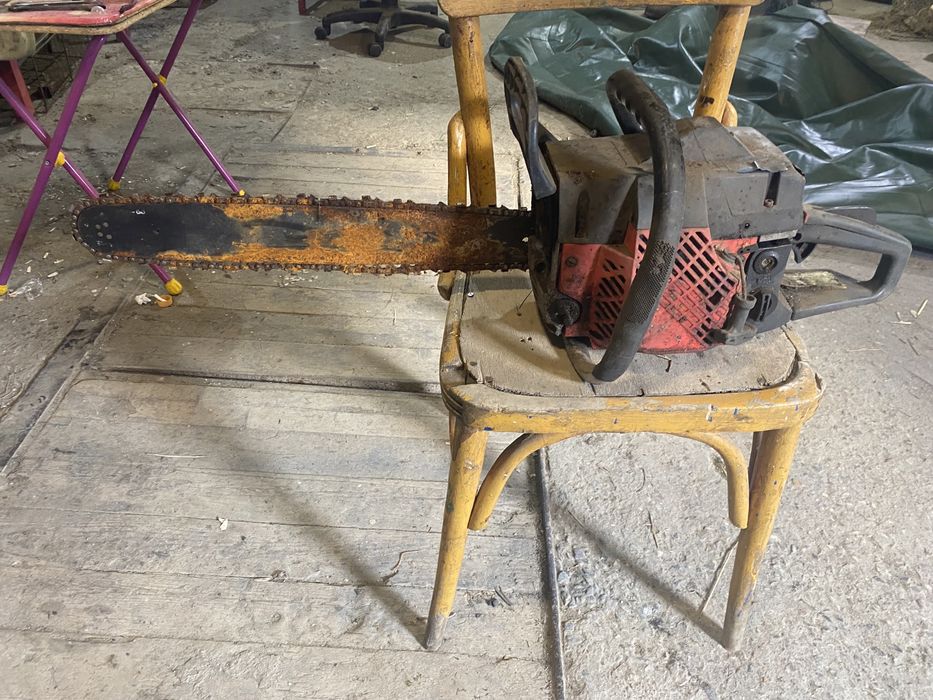 Бензопила на детали