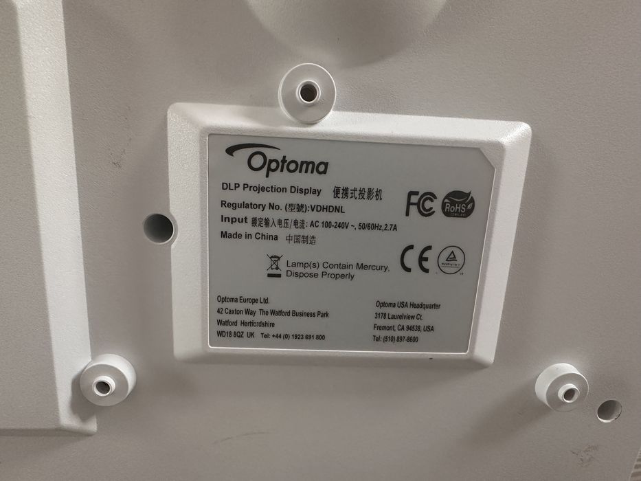 Optoma hd 141x 1080p 3D full HD