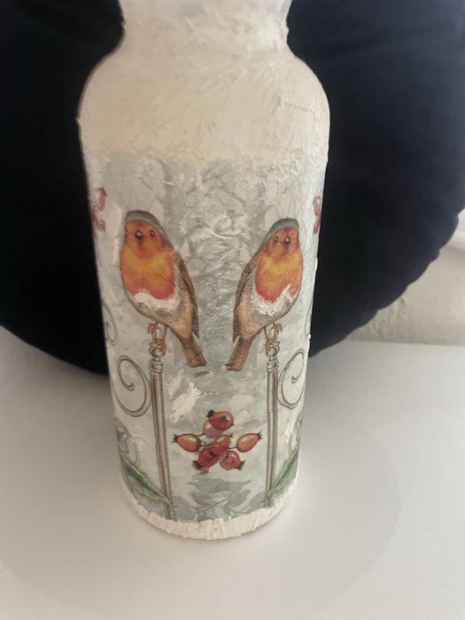 Ваза за цветя ръчна изработка