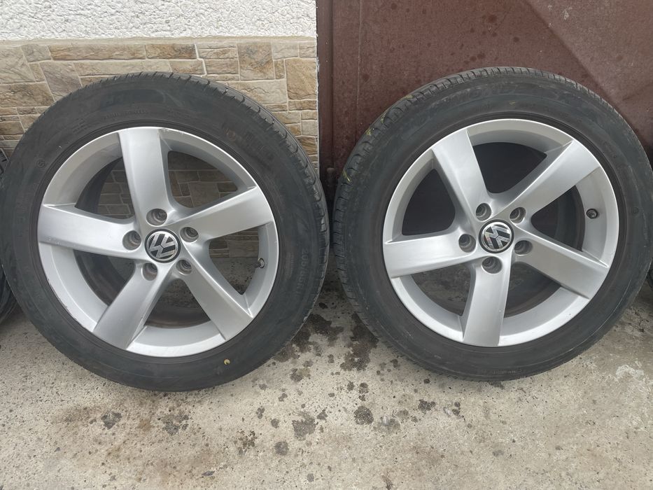 Продавам джанти с гуми VW Skoda 4х112 16 цола