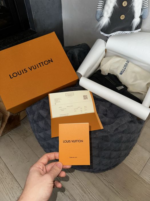 Louis Vuitton LV Trainers #54 Signature Black