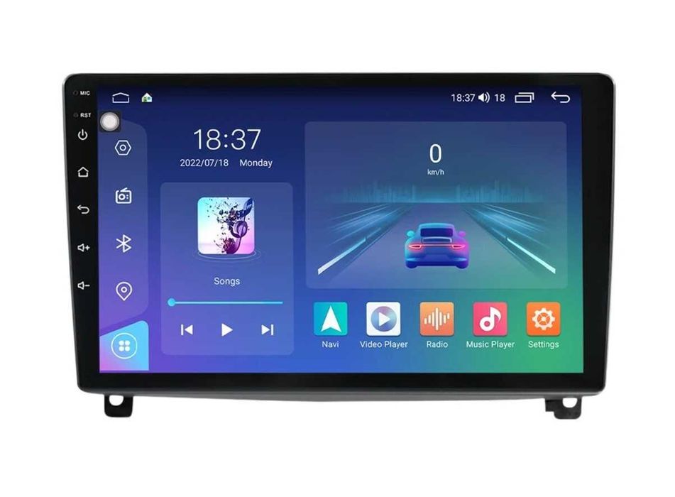 PEUGEOT 407 2004/2008 9'' андроид навигация /ЧЕРНА /, 9671