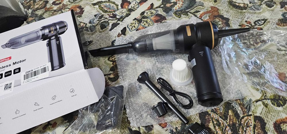 suflanta si aspirator wireless air duster