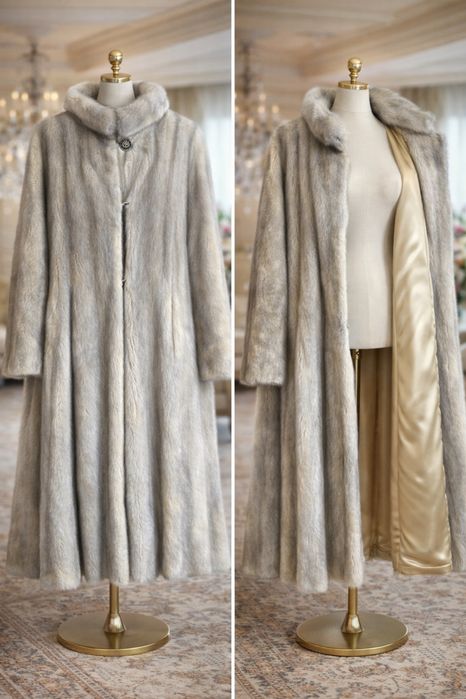 Норковая шуба, премиум