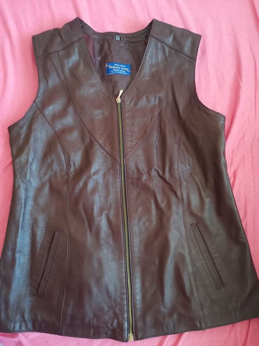 Vesta dama piele naturala