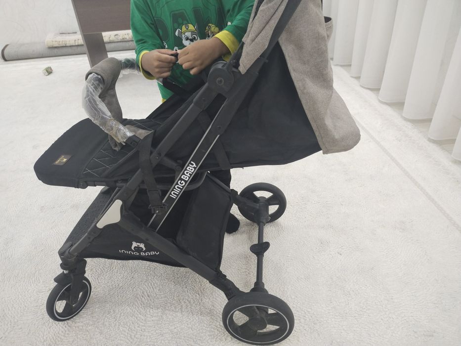 Велосипед и коляска