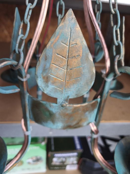 lustră fier forjat 4 brațe