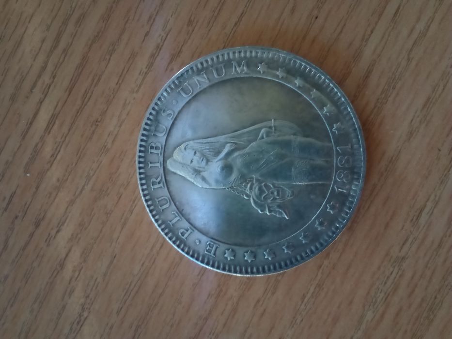 Посребрен Американски долар - късметлийски