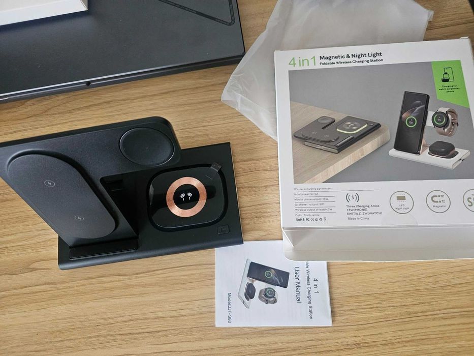 Incarcator wireless 4 in 1 pentru Samsung Watch