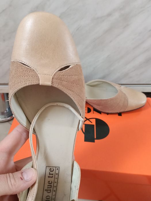 Туфли кожаные,италия