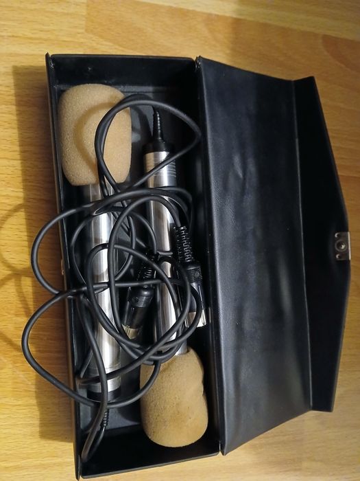 Set 2 microfoane stereo hifi, 1.5V 600ohm, DIN 5