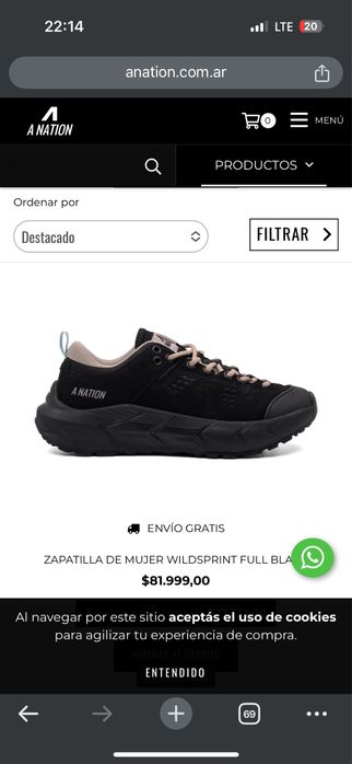 A Nation кроссовки, 40 unisex